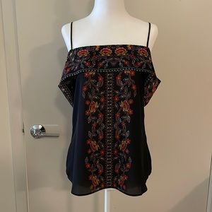 Off the shoulder floral top